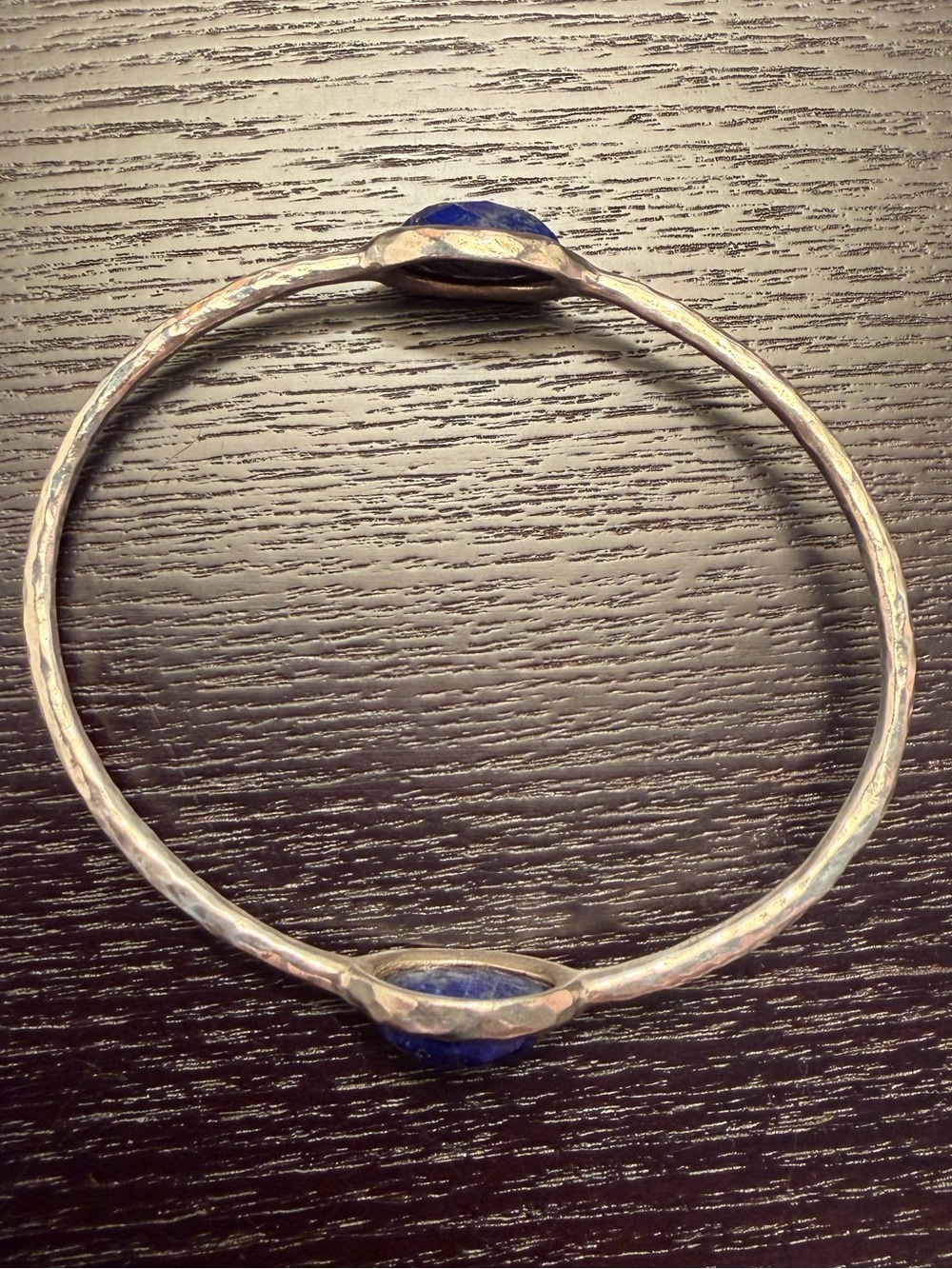 Ippolita sterling silver 2 large stone bangle - Picture 3 of 7